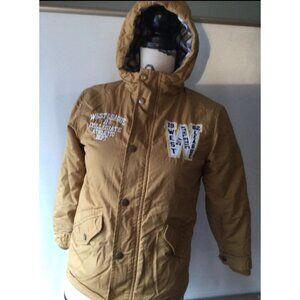 Joe fresh Kids Hoodie Jacket Color Brown Size S(6-7) Zip Bottom Pocket